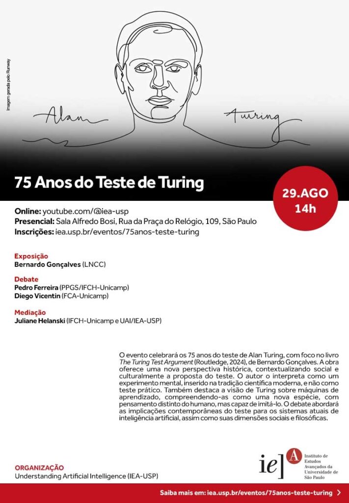 Teste de Turing faz 75 anos Teste de Turing faz 75 anos