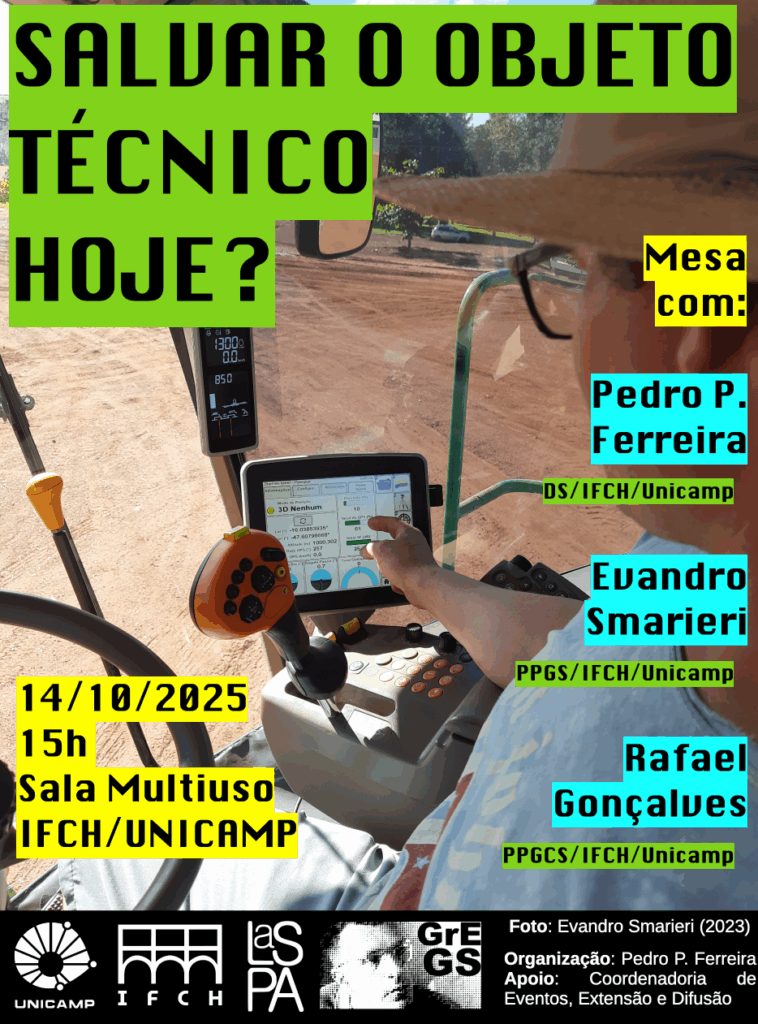 Salvar o objeto técnico hoje? Salvar o objeto técnico hoje?
